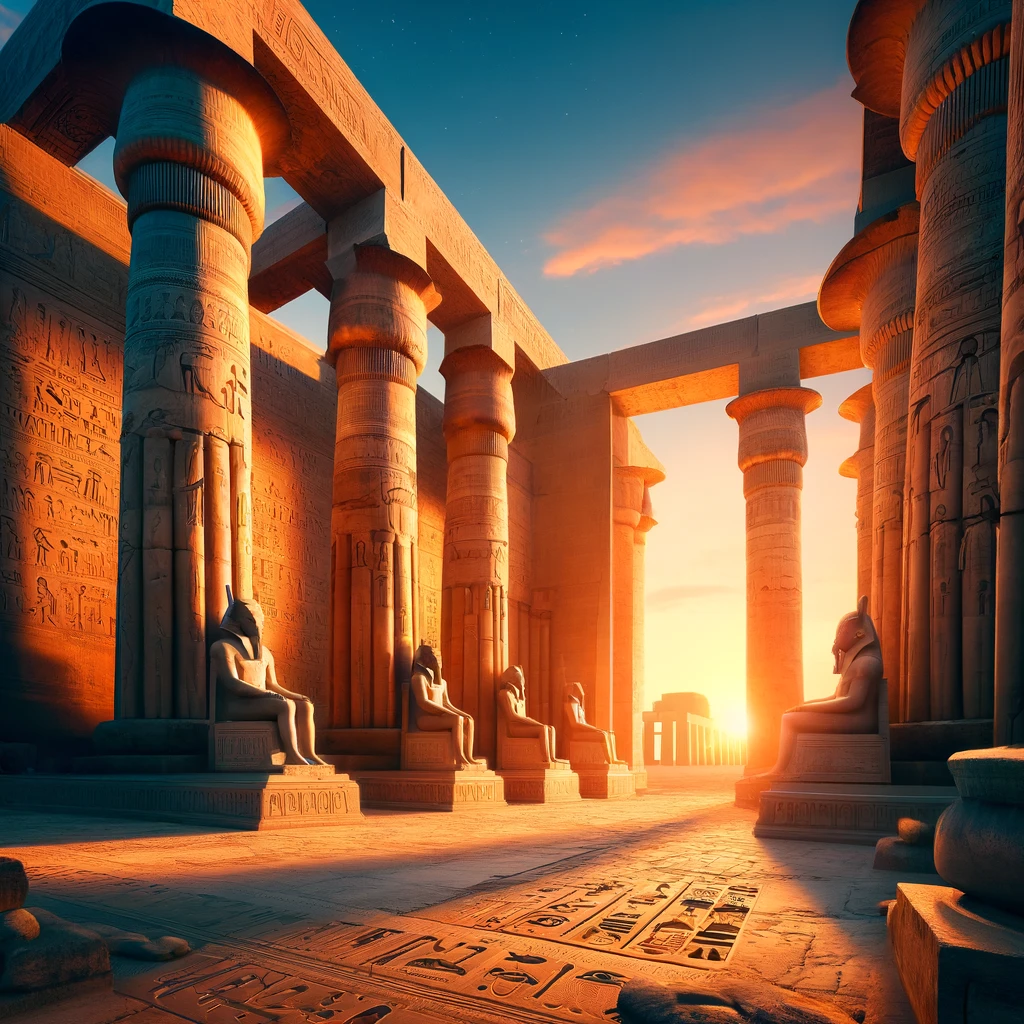 circuit des sites antiques en Égypte